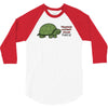 normal ass turtle 3/4 Sleeve Shirt