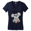my puns are Women's V-Neck T-Shirt