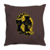house of badger Throw Pillow