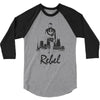 rebel   blackout 3/4 Sleeve Shirt
