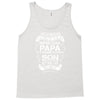 Super Cool Papa Of A Freaking Awesome Son Tank Top