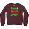happy whatever doesn't offend you Crewneck Sweatshirt