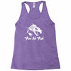 fear no fish Racerback Tank