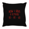 now i have a keyblade Throw Pillow