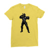 moster black had Ladies Fitted T-Shirt