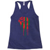 black power Racerback Tank