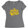 dont worry Women's Triblend Scoop T-shirt