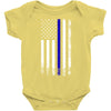 Vintage American Flag Baby Onesie
