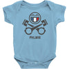 pistonheads phlm16 smiley Baby Onesie
