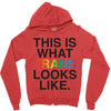 This Is What Trans Looks Like Zipper Hoodie