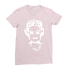 queen bee elizabeth 3d glasses Ladies Fitted T-Shirt