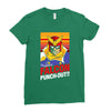 falcon punch out Ladies Fitted T-Shirt