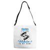 Dad is my Name Fishing Is My Game Adjustable Strap Totes
