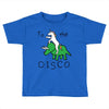To The Disco (Unicorn Riding Triceratops) Toddler T-shirt