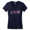 zzzzombies Women's V-Neck T-Shirt