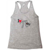 i heart pi day Racerback Tank
