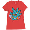 more mudkip Ladies Fitted T-Shirt
