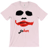 visage joker yeux ferm&eacute;s T-Shirt