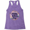 Happy Father's Day Racerback Tank