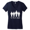 i'm big in japan Women's V-Neck T-Shirt