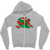stealingchristmas2 Zipper Hoodie