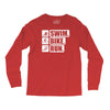 v6 swim bike run Long Sleeve Shirts