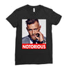 conor mcgregor notorious Ladies Fitted T-Shirt