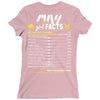 May Girl Facts Taurus Ladies Fitted T-Shirt
