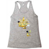 playing with monsters Racerback Tank