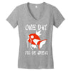 one day i'll be great Women's V-Neck T-Shirt