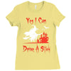 yes i can drive a stick Ladies Fitted T-Shirt