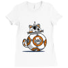 bb 9 lives Ladies Fitted T-Shirt