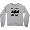 run forest run Crewneck Sweatshirt