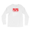 Papa Noun Definition Long Sleeve Shirts