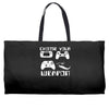choose your weapon gamer finny retro Weekender Totes