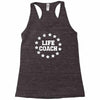 life lifecoach Racerback Tank