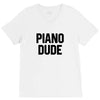 Piano Dude V-Neck Tee