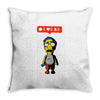 nobody likes him Throw Pillow
