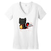 make your own luck Women's V-Neck T-Shirt