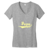 papa Women's V-Neck T-Shirt