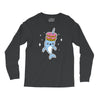 narwhal donuts kawaii cute unicorn harajuku sweet cool awesome Long Sleeve Shirts
