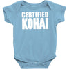 certified kohai Baby Onesie