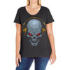 skull Ladies Curvy T-Shirt