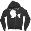 gaz geordie shore gary beadle Zipper Hoodie