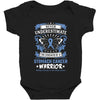 Never Underestimate the Strength of a Stomach Cancer Warrior Baby Bodysuit