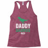 Daddysaurus Racerback Tank