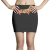 dachshund flower 2 Mini Skirts