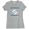 Granddad is my Name Fishing Is My Game Ladies Fitted T-Shirt