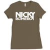 nicky romero electro house music Ladies Fitted T-Shirt