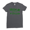 irish i were drunk Ladies Fitted T-Shirt